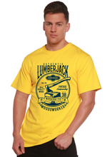 Load image into Gallery viewer, Authentic Lumberjack Men's Bamboo Viscose/Organic Cotton Short Sleeve Graphic T-Shirt
