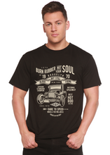 Load image into Gallery viewer, Burn Rubber Men's Bamboo Viscose/Organic Cotton Short Sleeve Graphic T-Shirt
