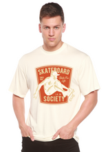 将图片加载到图库查看器，Skateboard Society Men's Bamboo Viscose/Organic Cotton Short Sleeve Graphic T-Shirt
