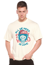 Load image into Gallery viewer, All We Need is Love Men's Bamboo Viscose/Organic Cotton Short Sleeve Graphic T-Shirt
