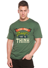 Load image into Gallery viewer, You Are Stronger Than You Think Men's Bamboo Viscose/Organic Cotton Short Sleeve Graphic T-Shirt
