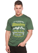 Load image into Gallery viewer, Let's Go Adventure Men's Bamboo Viscose/Organic Cotton Short Sleeve Graphic T-Shirt
