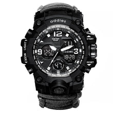 Load image into Gallery viewer, Military Survival  Men Watch With Compass/whistle /scraper/Waterproof 30M Outdoor Men Sports G Style -Shock Watch Relogio Masculino
