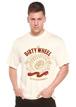 Load image into Gallery viewer, The Dirty Wheel Spun Bamboo® Men's Bamboo Viscose/Organic Cotton Short Sleeve Graphic T-Shirt
