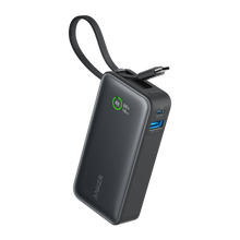 将图片加载到图库查看器，Anker Nano Power Bank (30W, Built-In USB-C Cable)

