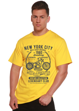 Load image into Gallery viewer, New York City Spun Bamboo® Men's Bamboo Viscose/Organic Cotton Short Sleeve Graphic T-Shirt
