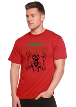 将图片加载到图库查看器，Halloween Scream Men's Bamboo Viscose/Organic Cotton Short Sleeve Graphic T-Shirt
