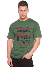 将图片加载到图库查看器，Winner Speedway Spun Bamboo® Men's Bamboo Viscose/Organic Cotton Short Sleeve Graphic T-Shirt
