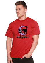 Load image into Gallery viewer, October Vibes Men's Bamboo Viscose/Organic Cotton Short Sleeve Graphic T-Shirt
