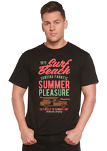 Load image into Gallery viewer, Surf Beach Spun Bamboo® Men's Bamboo Viscose/Organic Cotton Short Sleeve Graphic T-Shirt
