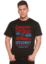 Load image into Gallery viewer, Superior Car Spun Bamboo® Men's Bamboo Viscose/Organic Cotton Short Sleeve Graphic T-Shirt

