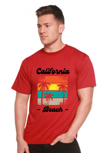 Load image into Gallery viewer, California Beach Unisex Bamboo Viscose/Organic Cotton Short Sleeve Graphic T-Shirt
