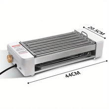 Load image into Gallery viewer, 4-in-1 Multifunctional Sausage Grill – Non-Stick, Adjustable Temp, Removable Pan, Kitchen &amp; Dorm Use
