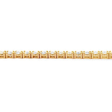 Load image into Gallery viewer, 5.50ct Diamond Tennis Bracelet 18KT Yellow Gold
