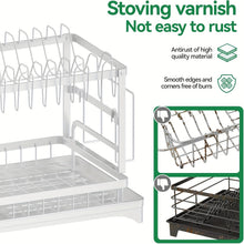 将图片加载到图库查看器，Black Metal Dish Rack – 2-Layer / 3-Layer

