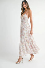 将图片加载到图库查看器，Floral Print Tiered Cami Maxi Summer Dress – Floral Maxi Dress, Tiered Maxi Dress, Cami Maxi Dress, Breezy Summer Dress, Bohemian Maxi Dress
