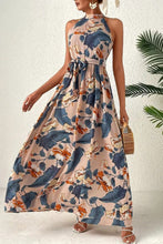 Load image into Gallery viewer, Elegant Floral Sleeveless Dress Lightweight &amp; Feminine Summer Essential Beautiful Print Dress
