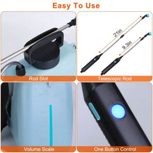Load image into Gallery viewer, 5L/1/3 Gallon Electric Plant Sprayer Telescopic Rechargeable with 3 Spray Sprouts

