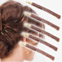 Load image into Gallery viewer, 5PCS Fashion Bling Crystal Rhinestones Hair Clips Women Hairpins Metal Barrettes Hair Styling Tools Accessories Headdress Gorgeous Hair Accessories For Women
