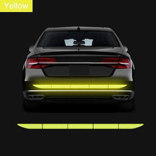 将图片加载到图库查看器，5pcs/set Car Reflectance Reflector Sticker Auto Strong Reflective Stickers  Car Body Trunk Exterior Auto Accessories Reflective Tape Reflex Reflective Stickers Car Trunk Reflective Stickers Night Visibility Reflective Decal Waterproof Exterior Warning
