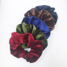 将图片加载到图库查看器，5PCS/Set Velvet Scrunchies Elastic Rubber Hair Bands Women Girls Soft Solid Headbands Ponytail Holder Hair Rope Tie Accessories Ponytail Holder Accessories for Women And Girls
