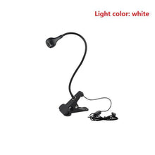 Load image into Gallery viewer, 5V USB power LED Desk lamp Flexible study Reading Book lights Eye Protect Table lamp With Clip For Home Decorative Table Lamp Cute Study Lamps for Bedroom Décor
