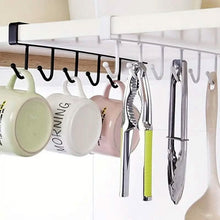 Load image into Gallery viewer, 6 Hooks Kitchen Shelf Storage Rack
