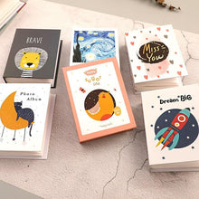 Load image into Gallery viewer, 6 Inch Photo Album 100 Pockets Picture Storage Scrapbooking Picture Case Cartoon Animals Baby Grow Photo Album Family Family Scrapbook Albums
