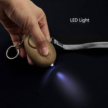 将图片加载到图库查看器，6-Pack: 140DB Personal Security Alarm Keychain with LED Lights
