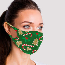 Load image into Gallery viewer, 6-Pack: Fun Designed Holiday Themed Reusable Face Masks
