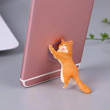 Load image into Gallery viewer, 6-Pack: Portable Universal Cute Cat Cell Phone Holder

