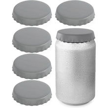Load image into Gallery viewer, 6-Pack: Silicone Can Lids Fits Standard Soda Cans
