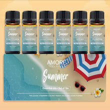 Load image into Gallery viewer, 6-Pack: Summer Vibe Fresh Scented Aromatherapy Essential Oil For Diffusers Humidifiers
