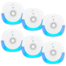 Load image into Gallery viewer, 6-Pack: Ultrasonic Pest Repellers Plug-In Indoor Pest Control Mouse Repellent
