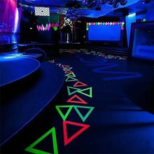 Load image into Gallery viewer, 6-Pack: UV Gaffer Fluorescent Party Tape Blacklight Reactive Glow In The Dark Tape
