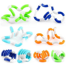 将图片加载到图库查看器，6-Pack: Vent Deformation Rope Knot Pressure Toys

