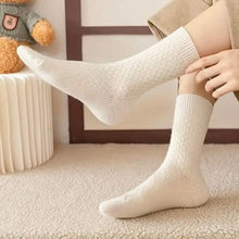 Load image into Gallery viewer, 6-Pairs: Autumn and Winter Thick Warm Solid Socks
