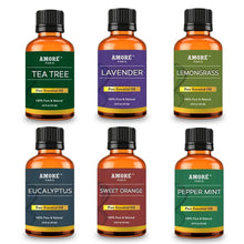 将图片加载到图库查看器，6-Piece: Aromatherapy Therapeutic Grade Essential Oils Gift Set
