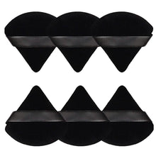 Load image into Gallery viewer, 6-Piece: Face Soft Triangle Powder Puff
