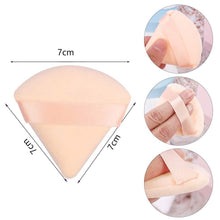 Load image into Gallery viewer, 6-Piece: Face Soft Triangle Powder Puff
