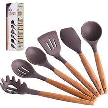 Load image into Gallery viewer, 6-Piece: Maphyton Nonstick Silicone Cooking Utensils Set
