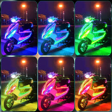 将图片加载到图库查看器，6-Piece: Motorcycle LED Light Strips

