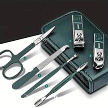 将图片加载到图库查看器，6-Piece: Nail Clipper Set with Zipper Travel Case

