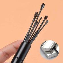 将图片加载到图库查看器，6-Piece: Portable Stainless Steel Ear Pick Set
