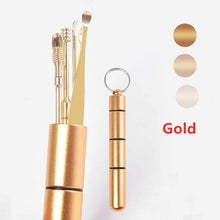 将图片加载到图库查看器，6-Piece: Portable Stainless Steel Ear Pick Set
