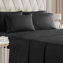 将图片加载到图库查看器，6-Piece Set: Hotel Luxury Bed Sheets
