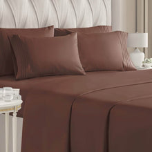 将图片加载到图库查看器，6-Piece Set: Hotel Luxury Bed Sheets
