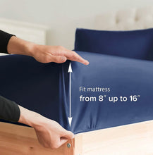 将图片加载到图库查看器，6-Piece Set: Hotel Luxury Bed Sheets
