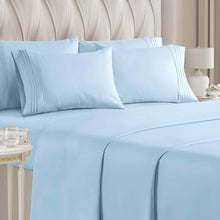 将图片加载到图库查看器，6-Piece Set: Hotel Luxury Bed Sheets
