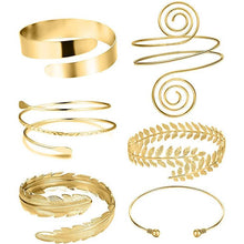 Load image into Gallery viewer, 6-Piece: Women's Arm Band Cuff Bracelet
